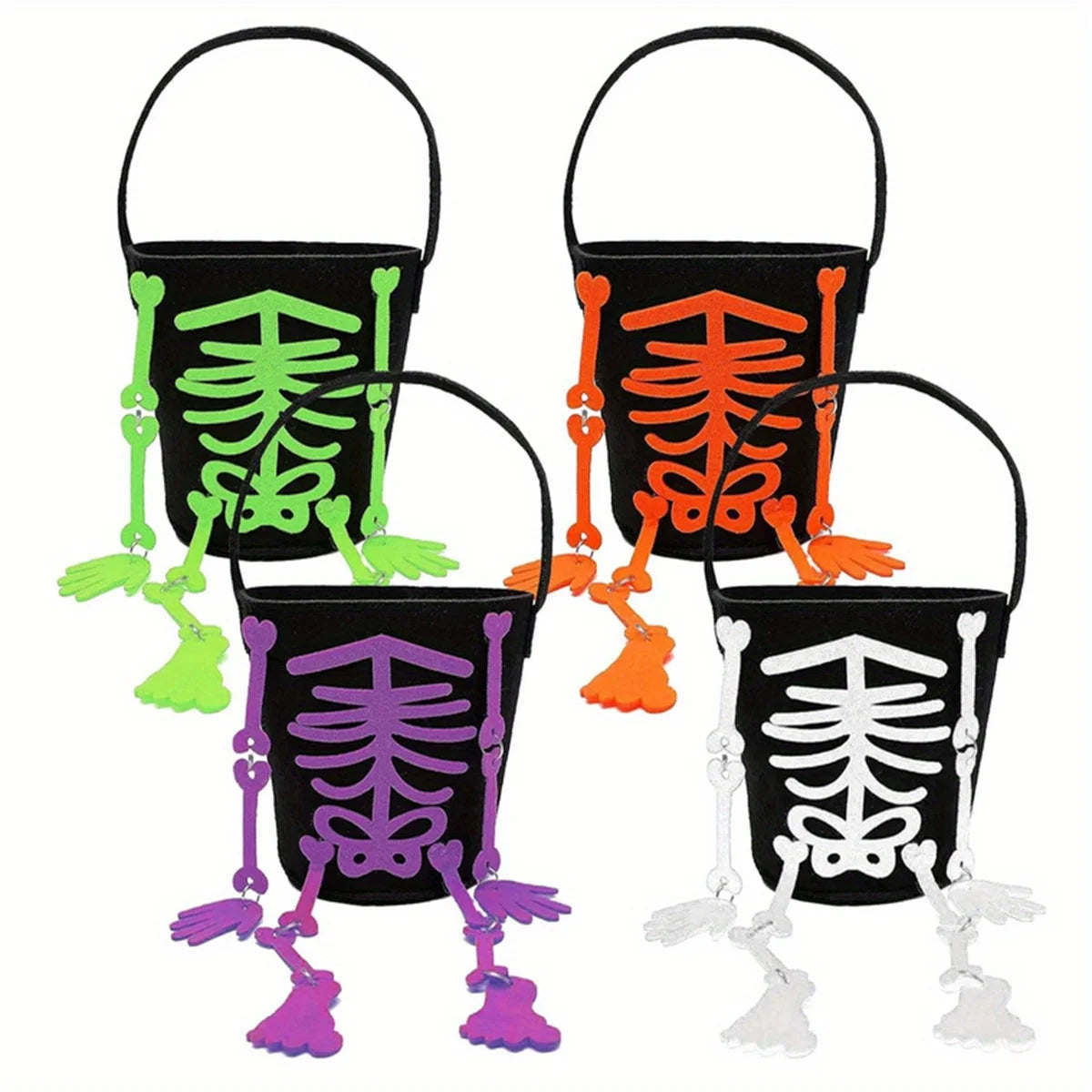 Halloween Felt Candy Bucket Trick or Treat