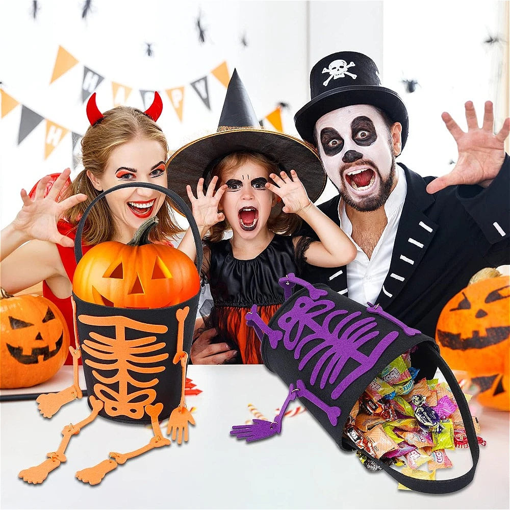 Halloween Felt Candy Bucket Trick or Treat