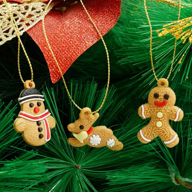 Xmas Gingerbread Man Ornaments