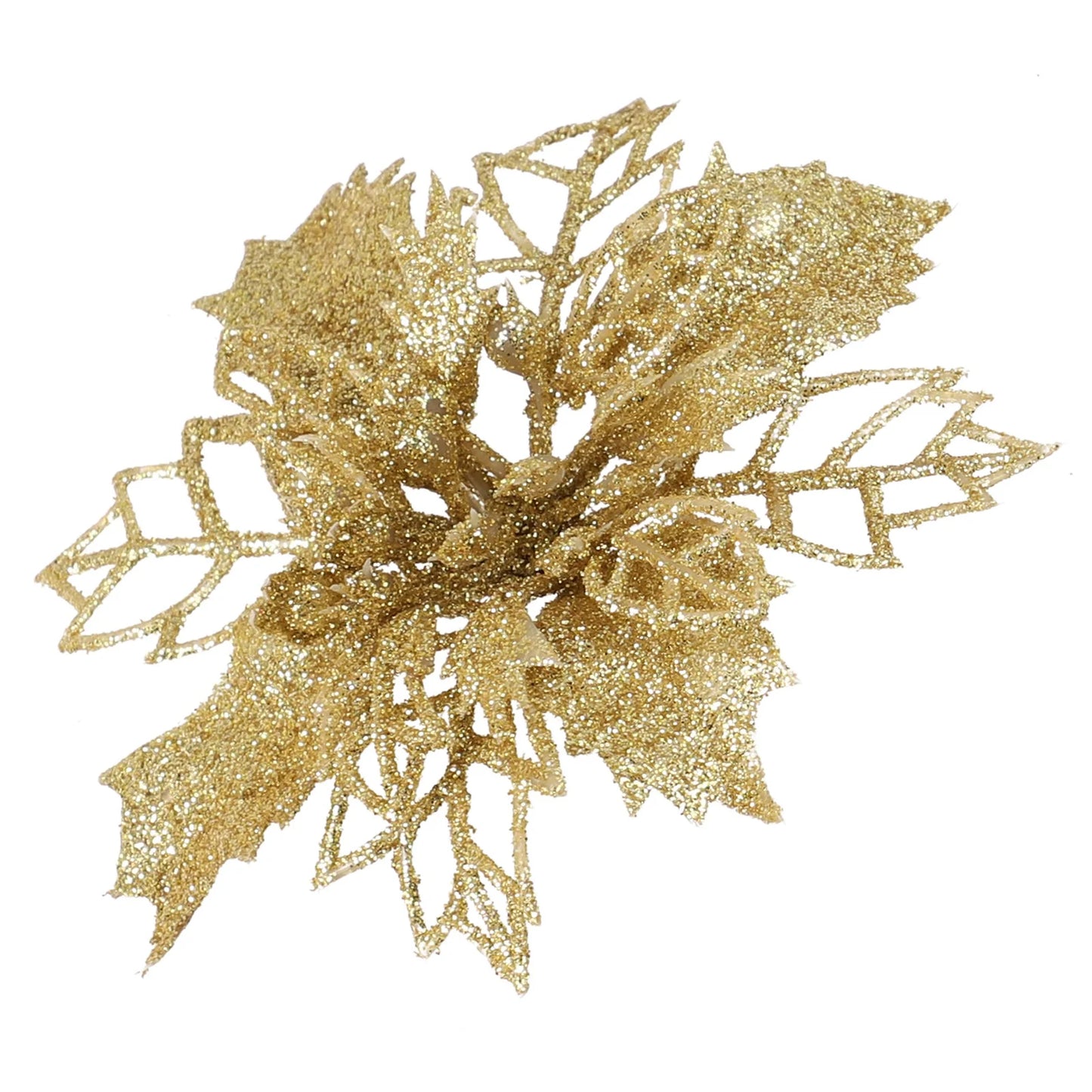 Artificial Flower Hollow Ornaments – Christmas Tree Decor