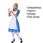 Alice Blue Lolita Maid Dress for Women