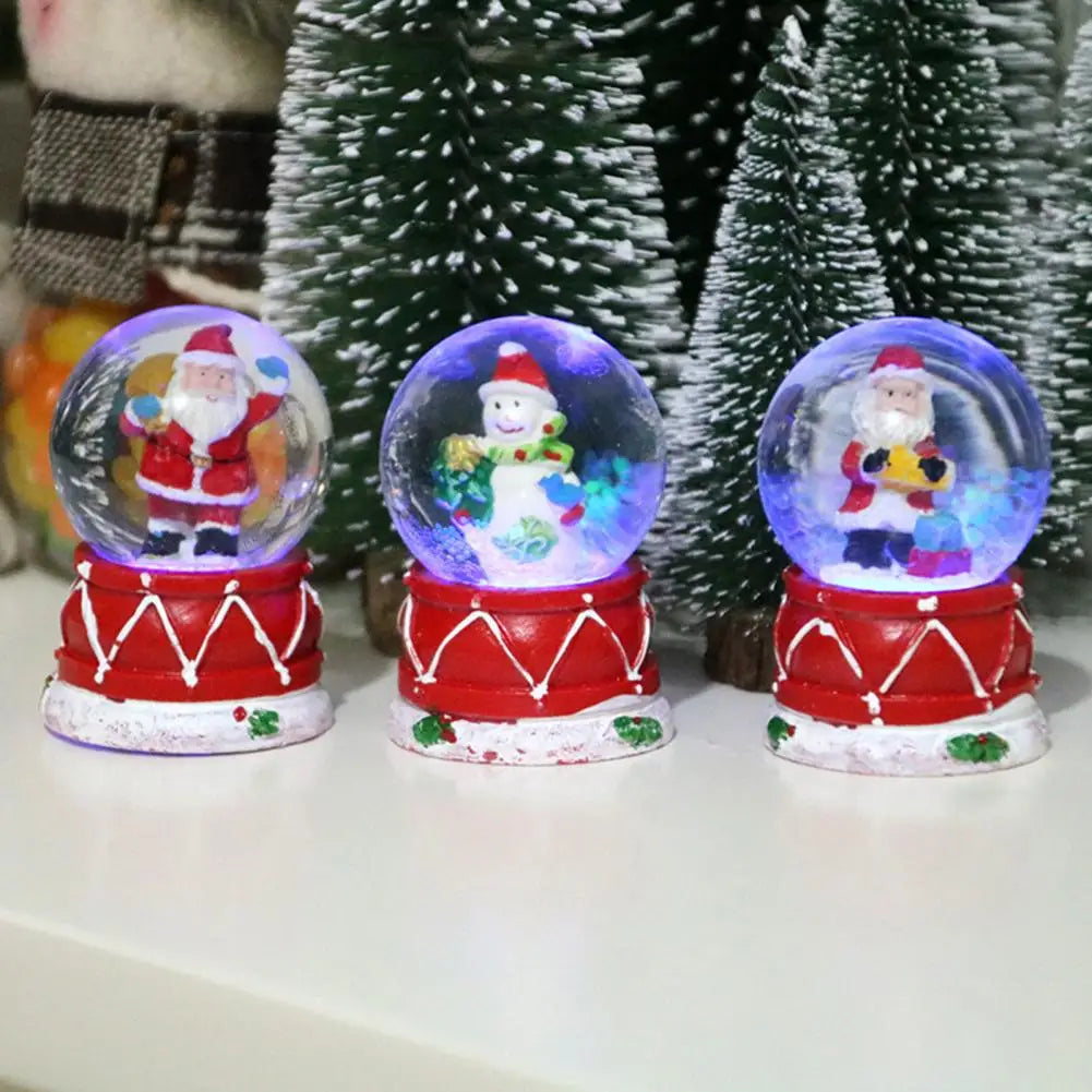 Christmas Glass Snow Globe Decor