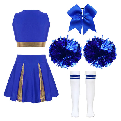 Girls Cheerleader Costume