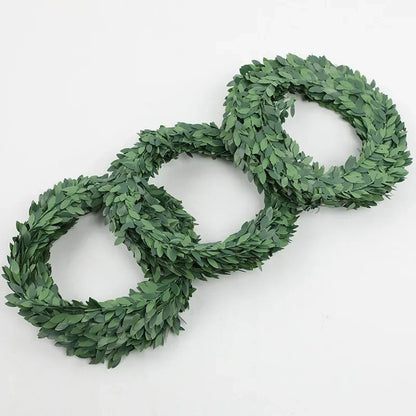 Artificial Floral Decor for Home & Weddings - Decorative Wreath for Home & Holiday - 5pcs