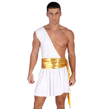 Men's  Ancient Greek God Halloween Party