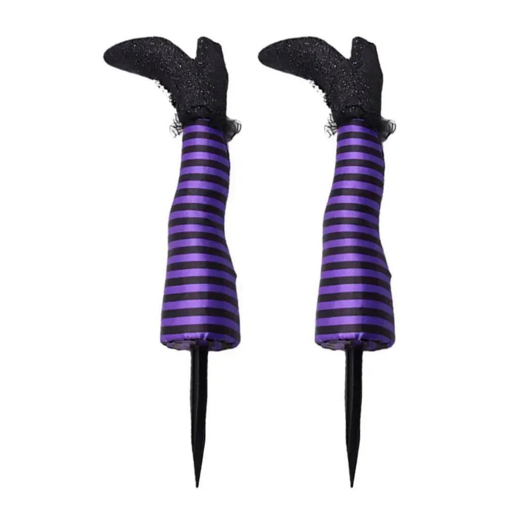 2pcs Halloween Evil Witch Legs Prosthetic