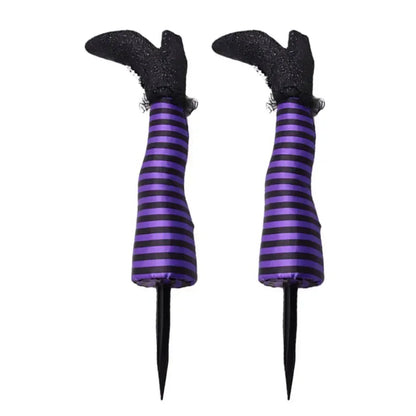 2pcs Halloween Evil Witch Legs Prosthetic