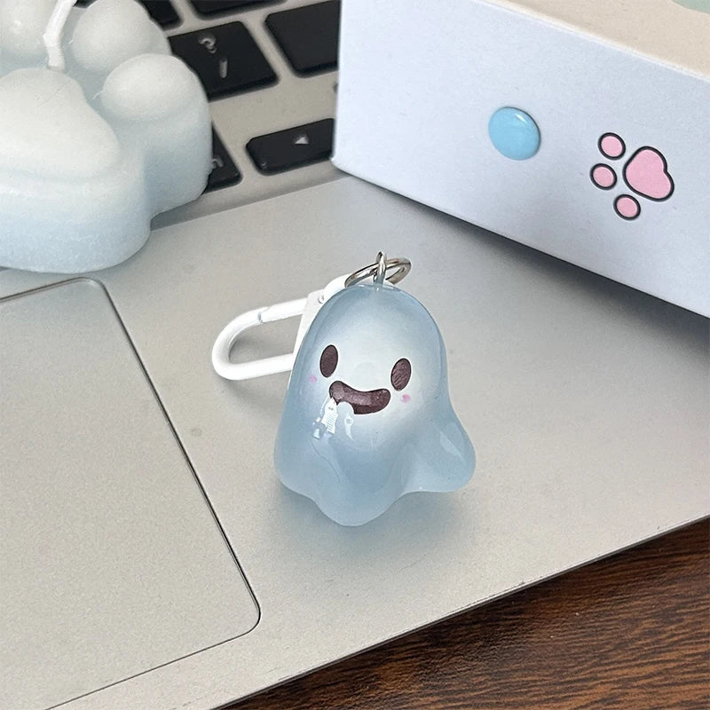 Luminous Halloween Ghost Key Chain