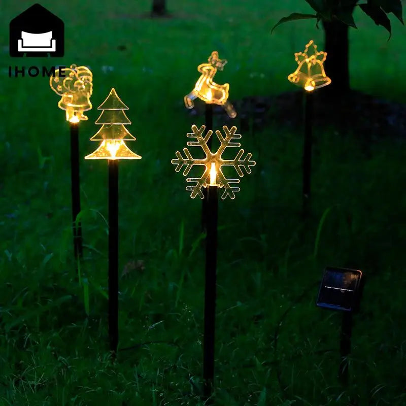 Solar Energy Five-Pointed Star Lights