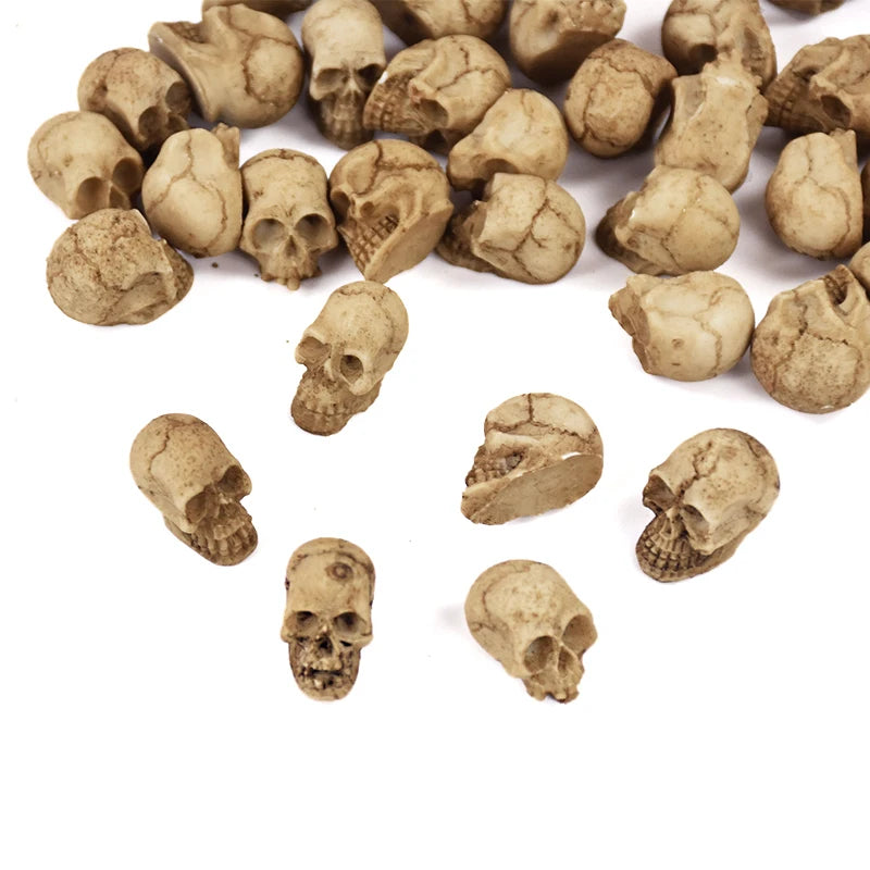 10/20pcs Halloween Skull Heads