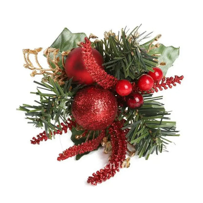 Christmas Gift Decor - Festive Decorative Accessories - Decorative Wreath for Home & Holiday