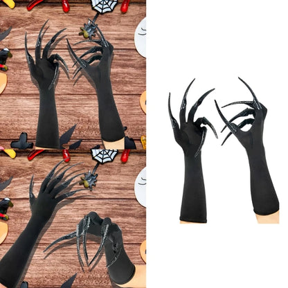 Scary Long Nails Gloves Cosplay Party Costume