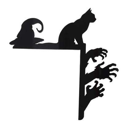 Black Cat Acrylic Corner Sign
