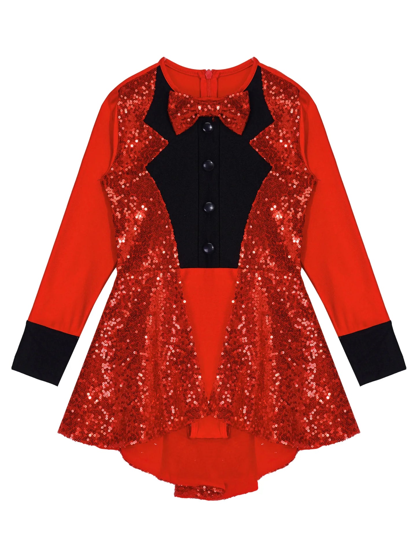 Girls Magician Costume Set Long Sleeve