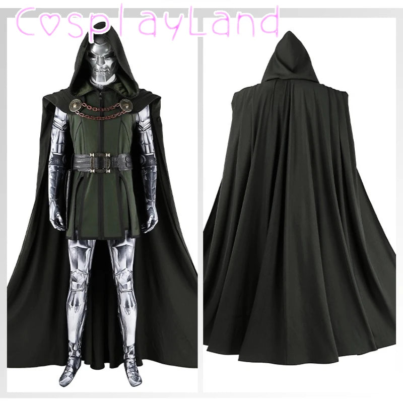 Black Doom Cosplay Costume Adult