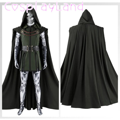 Black Doom Cosplay Costume Adult