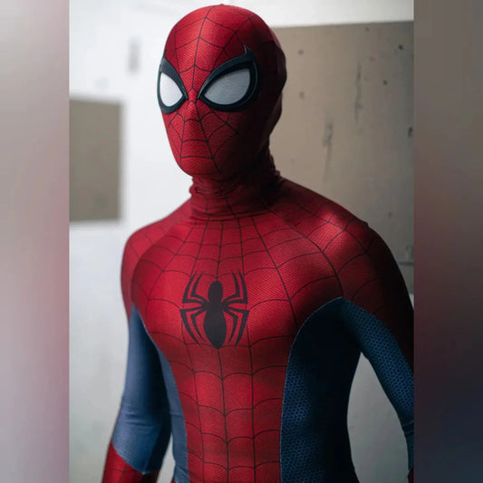 Halloween Men Spider Cosplay Costume  Jumpsuit