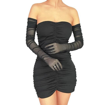 Women's Sexy Transparent Gloves