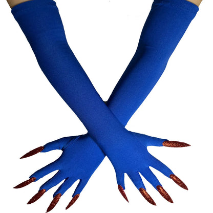 Cool Halloween gloves Green Ghost claws