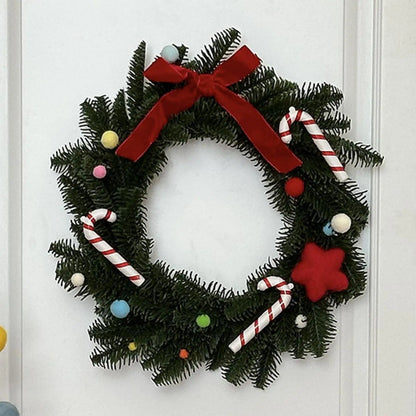 Christmas Wreath - Elegant Seasonal Decor - Decorative Wreath for Home & Holiday