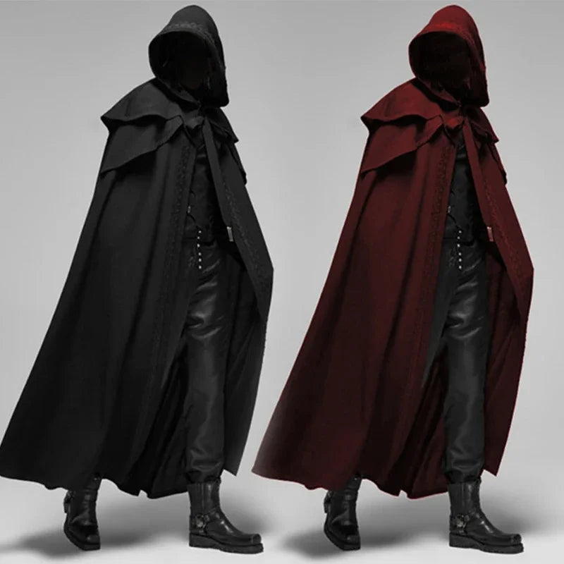 Medieval Men Knight Pirate Prince Cloak