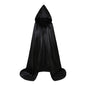 Unisex Black Hooded Cloak Witch