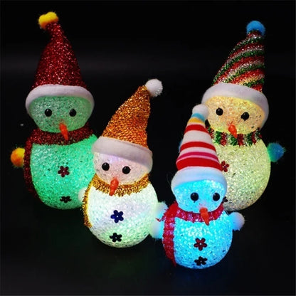 New Xmas Snowman Santa Claus Gift LED