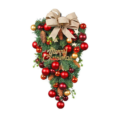 Christmas Wreath - Elegant Seasonal Decor - Decorative Wreath for Home & Holiday