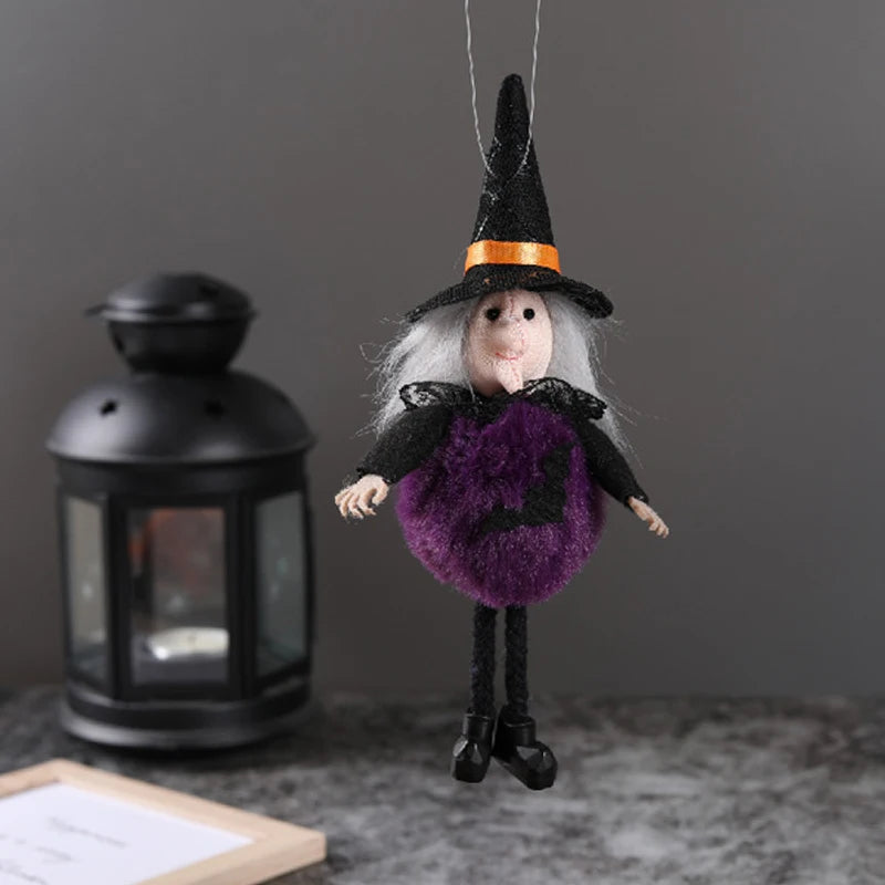 Witch Ghost Plush Doll Pendant for Kids 1/2pcs - Festivewarehouse™