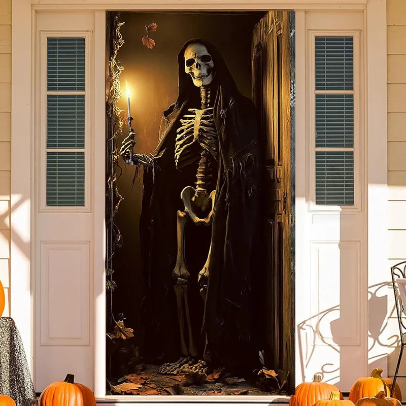 Ghosts Skeleton Animated Ornament With Lighted Eyes
