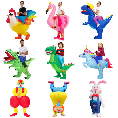 Anime Dinosaur Inflatable  Party Costume for Adults and Kids - Festivewarehouse™