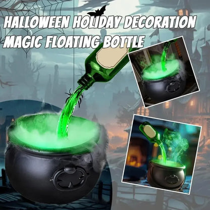 Hocus Pocus Witch Cauldron with LED Light & Fog Mist