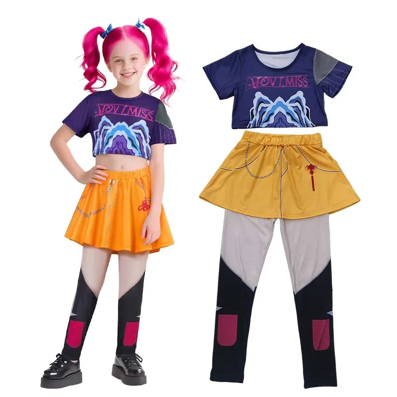 Anime K-Pop Mira Rumi Zoey Cosplay Costumes