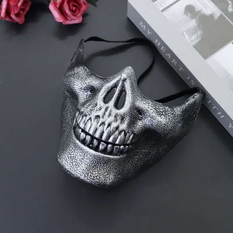 Half Face Skeleton Mask