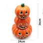 Jack-o Lantern Ghost Face Pumpkin Light