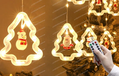 Christmas Themed LED string lights