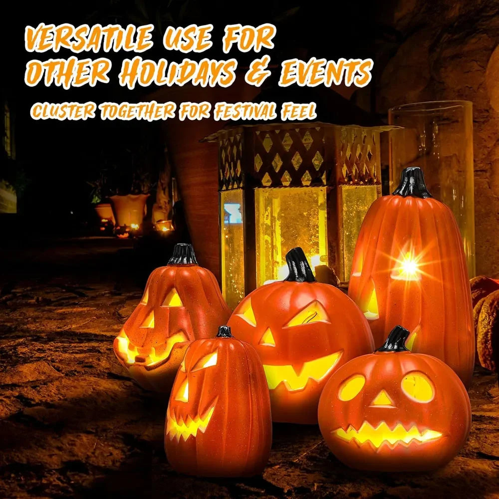 1PCS Scary Halloween Pumpkin Lantern