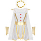 Girls Ancient Greek Athena Goddesses Queen Cosplay Costume