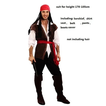 Pirate Pirates of the Caribbean Jack Sparrow Costume