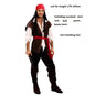 Pirate Pirates of the Caribbean Jack Sparrow Costume