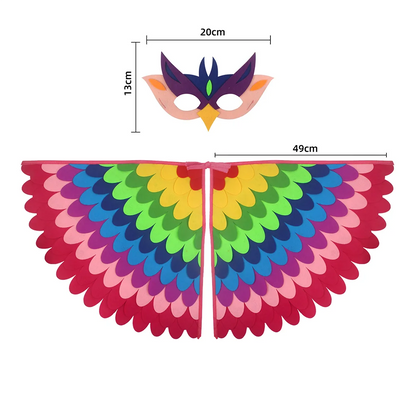 Children Owl Wings Costume