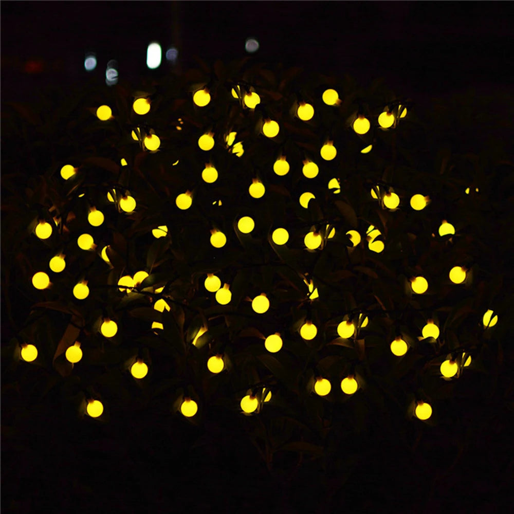 Solar Powered Outdoor String Light - Street Garland