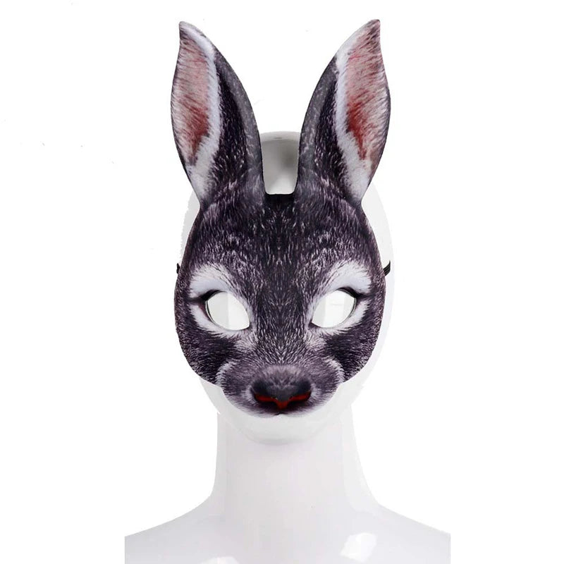 3D Animal Half Face Mask