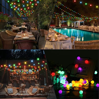 Solar LED String Lights 8 Modes Fairy Garland