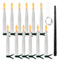 Floating Electronic Candles -  Magic Wand Remote Hanging Candles