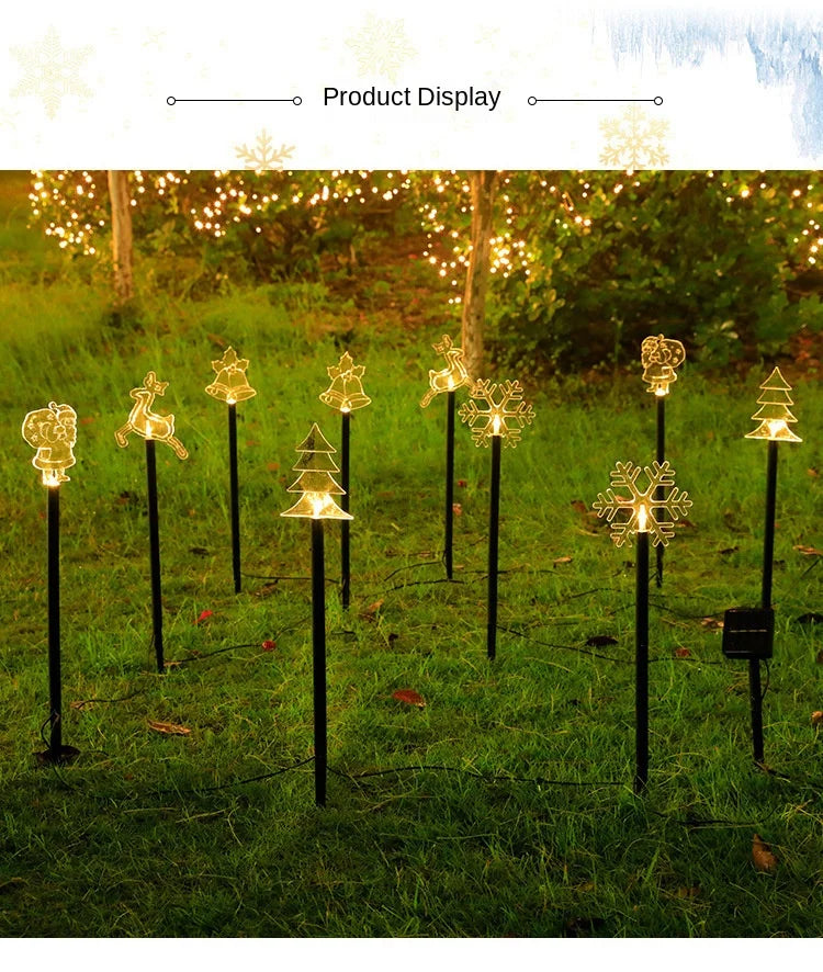 Solar Energy Five-Pointed Star Lights