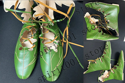 Medieval Gothic Retro Elf Witch Boots