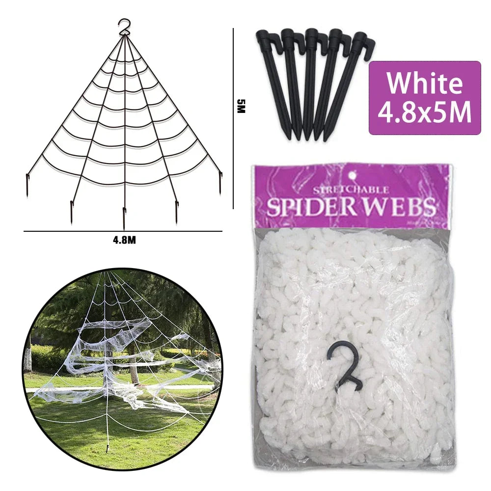 Halloween Spider Web Giant Stretchy Cobweb