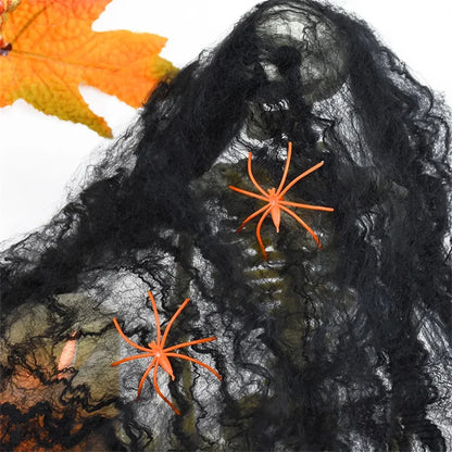Halloween Decoration White Spider Web