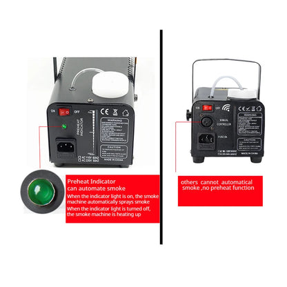 Disco Party automatic fog machine LED-600PLUS